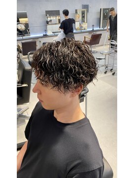 アンサー 渋谷(ANSWER) メンズパーマ ツイストスパイラル 波巻パーマ