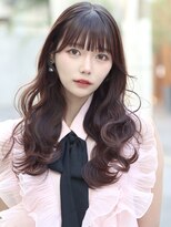 アイドットプラスフェリシア 表参道(i.+FERiCIA.)&nbsp;レイヤーカット/顔周り/前髪薄め/セミロング/表参道美容室
