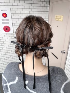 ソノ(sono) ツインヘア ボブアレンジ 参列ヘア イベントヘア 推し活ヘア