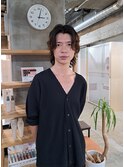 メンズミディアムパーマ