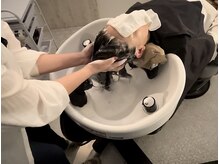 全メニュー「ヒーリングシャンプー付き」　ゆっくりと癒し時間♪