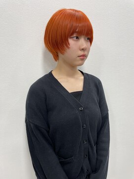 エクラヘア(ECLAT HAIR) オレンジカラー