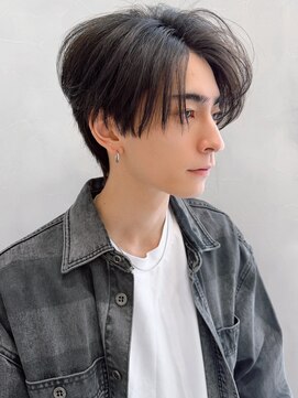アグノス 青山(Agnos) 清潔感◎デジタルパーマ爽やかヘア大人スパイキーショート