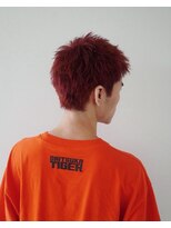 ロマリア 渋谷 渋谷宮益坂(Lomalia)&nbsp;Lomalia渋谷ハイトーンレッドショートヘア