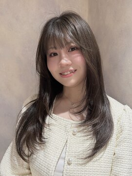 フェイス 石川町 (FACE) 顔まわりレイヤー×トレンドベージュ赤み消しカラー!