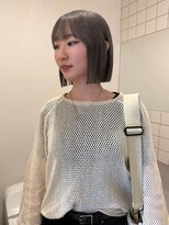 チーカ(chica)&nbsp;グレージュカラー/切りっぱなしボブ
