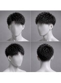セット10分で、この完成度。 清潔感と色気の両立。