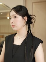 シーテ(Ciete)&nbsp;韓国ヘア名古屋ハイレイヤー顔まわりカット前髪ボブタッセル小顔