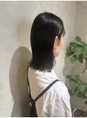 大人気切りっぱなしボブ