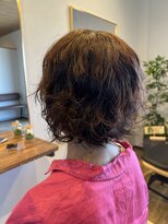 モクヘアー(moku hair &)&nbsp;ショートボブパーマ
