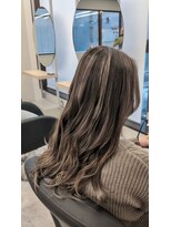 エイト ホワイト 札幌駅前店(EIGHT white)&nbsp;ハイライト×ミントグレージュ