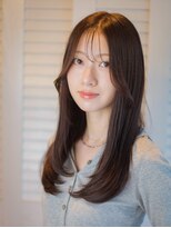 ベレッタ 枚方店(veretta.)&nbsp;ニュアンスワンカール/ブラウンベージュ/顔周りレイヤー/清楚系