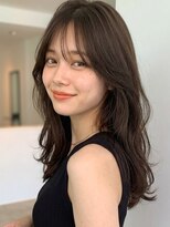フレイムス ヘアアンドリラックス 大宮東口店(Frames)&nbsp;大人可愛いロングヘア20代30代40代◎前髪ありくびレイヤー大宮