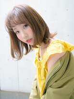 ルティア(Lutia)&nbsp;切りっぱなしボブ 外ハネ ウェット感