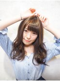 厚めバング×ヴェールウエーブ【altino 国分寺】