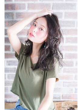 ミエル ヘア 新宿(miel hair) ウェットウェーブ