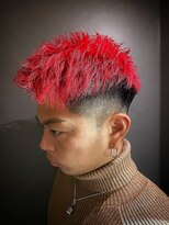 メンズ ラピス(Men's Lapis)&nbsp;赤髪theアップバング