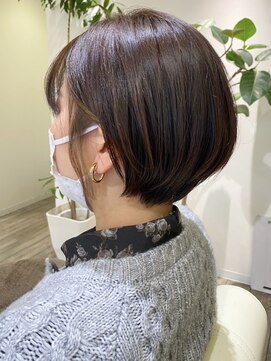 アイ(I.) 【I.】30代40代におすすめ大人可愛い前下がりショートボブ 川口