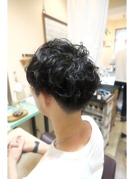 アナザードア(another door) メンズ。ハードパーマ