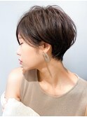 前髪なしショート/ひし形ショート/束感ショート/30代40代50代