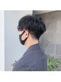 お客様スナップ　　ツーブロックマッシュ/メンズパーマ