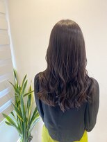 ルヴェール(Le Vert)&nbsp;透明感　暗髪アッシュグレージュロング