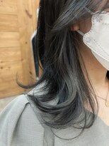 ナンバー エミライ 溝の口(N° emirai)&nbsp;大人かわいいくびれミディラベンダーインナーカラー