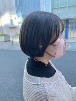 オーガニック アトリエ 大宮(organic+atelier)&nbsp;20代30代大人可愛い小顔ボブ前下がりショートハイライト