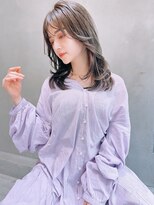 リベルテ銀座　20代ミディアムレイヤー×サファリグレージュ