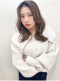 【山田】ミルクティーベージュクアンクくびれセミディ