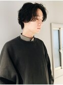 【SAL】ニュアンスパーマとセンターパート *菅原誠*