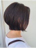 前下がりレイヤーボブ