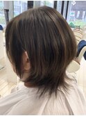 縮毛矯正*クラゲボブ