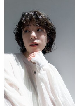 クラメールパリ 福岡(Kraemer Paris) 大人ガーリー３０代４０代くびれショートボブ丸みハンサム