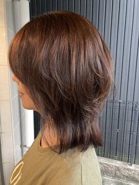 ルレ 覚王山(Relais) マッシュウルフと外はねボブのいいとこどりスタイル