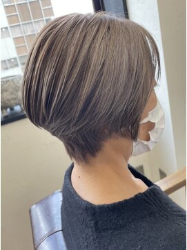 ハーツ(Heart's) ショート×パープルグレー