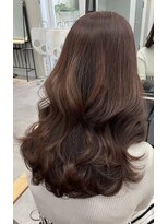 プラチナ(PLATINA)&nbsp;まなstyleレイヤーカットのお色気ヘア 20代30代40代　お顔まわり