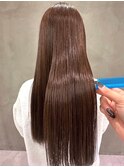 水素カラーで艶々