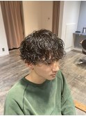 MEN'S HAIR/束間ショート/コンマヘア/ツーブロックマッシュ