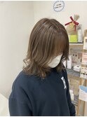 細めハイライトベージュ