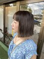 テーラヘアー 茂原店(TELA HAIR)&nbsp;アゴ下4センチボブ×グレージュ【TELAHAIR 茂原】