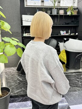 チュダック(ChuDuck) 韓国風《ブロンド》ハイトーン/ケアブリーチ/ダブルカラー