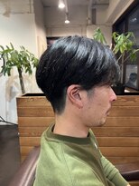 スープレックス ヘアーデザイン(SOUPREX HAIR DESIGN) 大人メンズツーブロック　センターパート　20代 30代 40代 50代