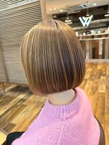 サンタフェ 柳津店(Santa'Fe)&nbsp;Santa'Fe式脱白髪染め白髪ぼかしハイライト/ショート