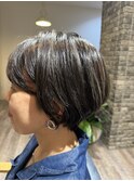 大人ショートボブ