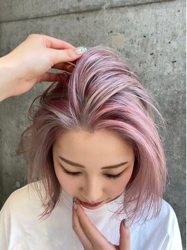 ソル バロール 表参道(SOL .valor) ネビージュ[表参道駅/青山/ケアブリーチ/ダブルカラー]