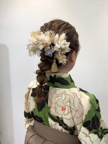ふわふわ編み下ろしアレンジ