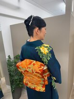 エメティ(Aimerty)&nbsp;訪問着着付けとヘアメイク♪