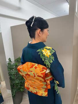 エメティ(Aimerty) 訪問着着付けとヘアメイク♪