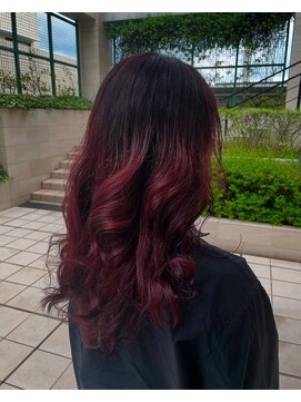 スタイル 成城学園前(STYLE) グラデーション RED